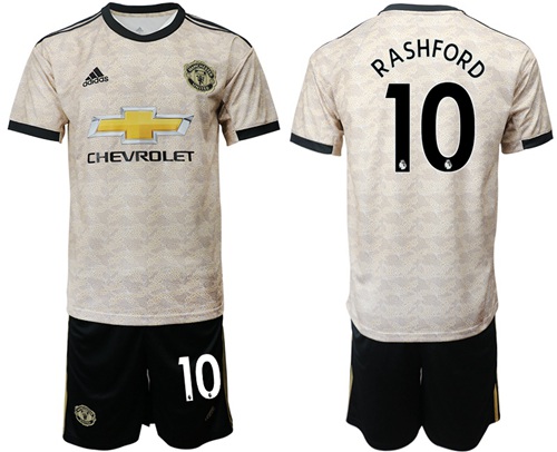 Manchester United #10 Rashford Third Soccer Club Jersey